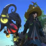 【FF14】黒魔道士のAF3。レベル70ジョブ専用装備の外見、全体的に呪術っぽさが増してカラフルになった