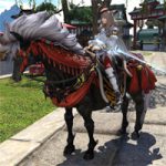 【FF14】絶地の入手方法。アメノミハシラ4周で馬マウント!騎乗BGMはクガネ城ID、飛行も可能!